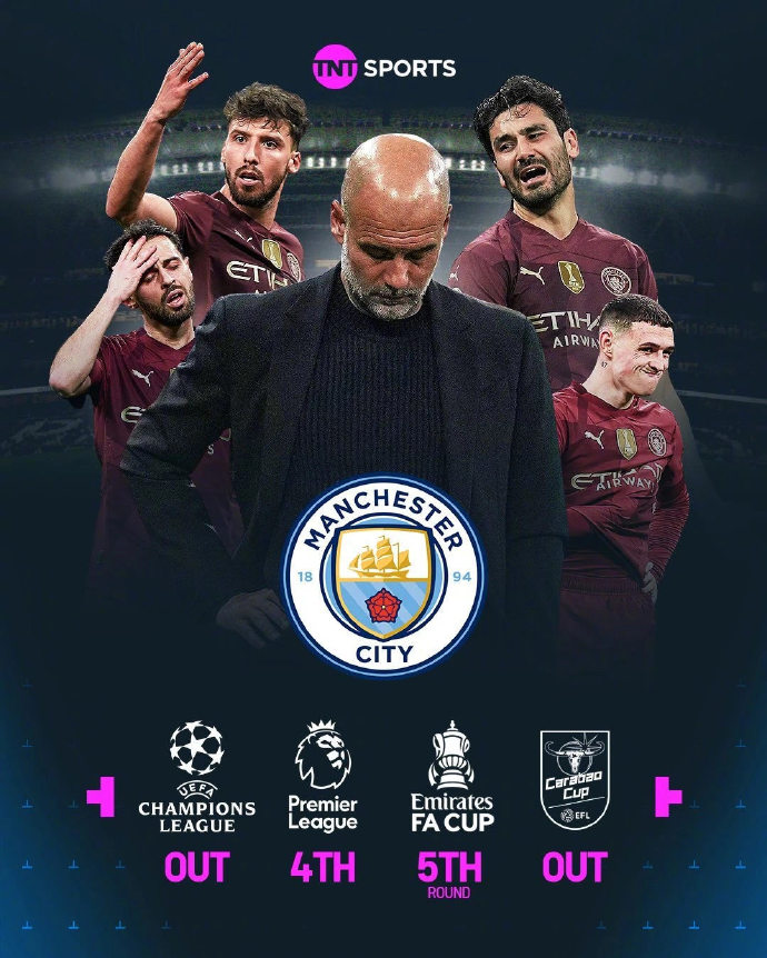 曼城客场战平切尔西，卫冕冠军表现疲软